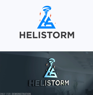 Logo Design by Pen_art0 for HELISTORM PTY LTD | Design: #36405299