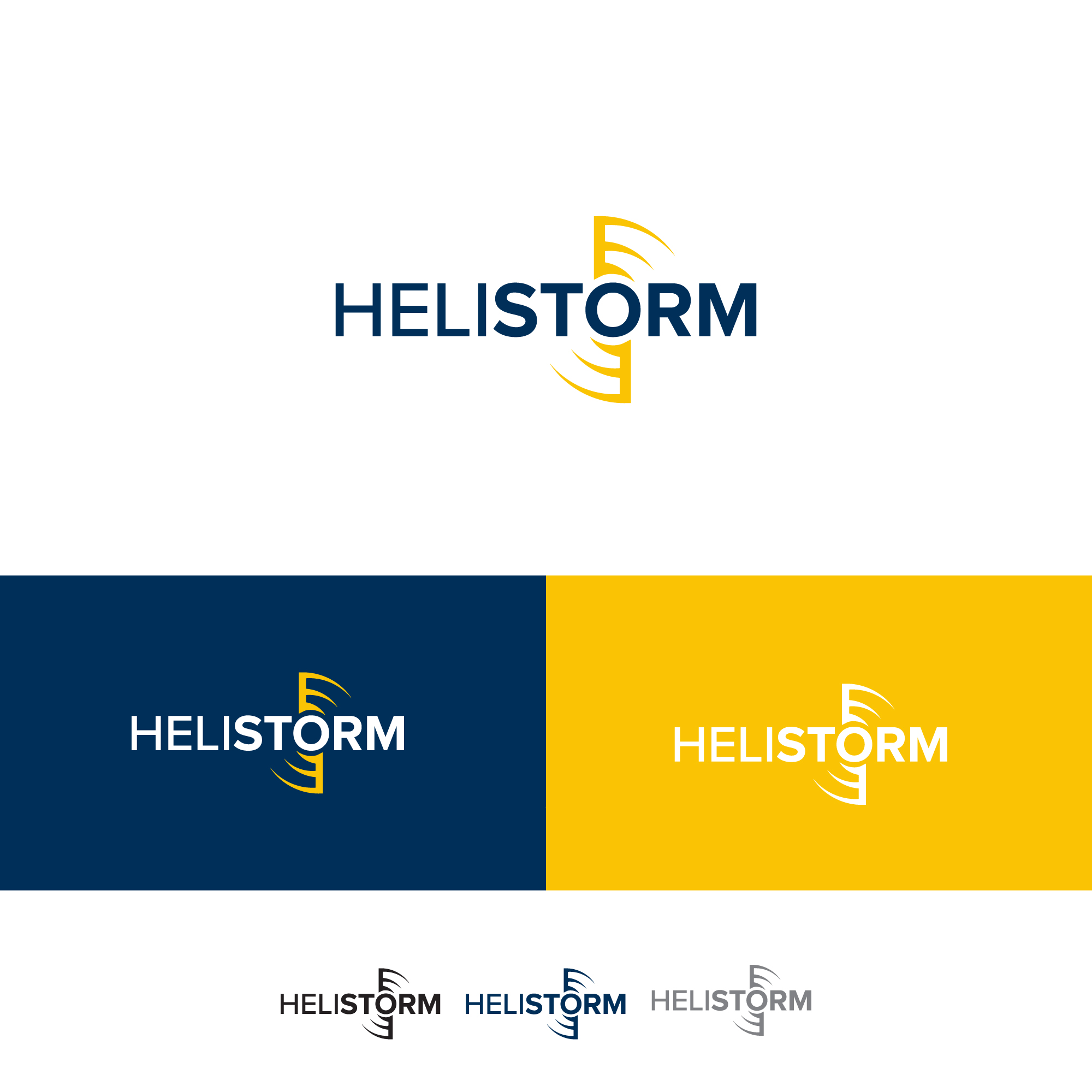 Logo Design by Inkora Studio for HELISTORM PTY LTD | Design #36404219