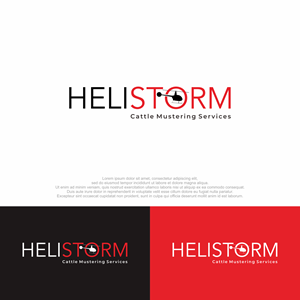 Logo Design by JoiceSinatra for HELISTORM PTY LTD | Design: #36407768