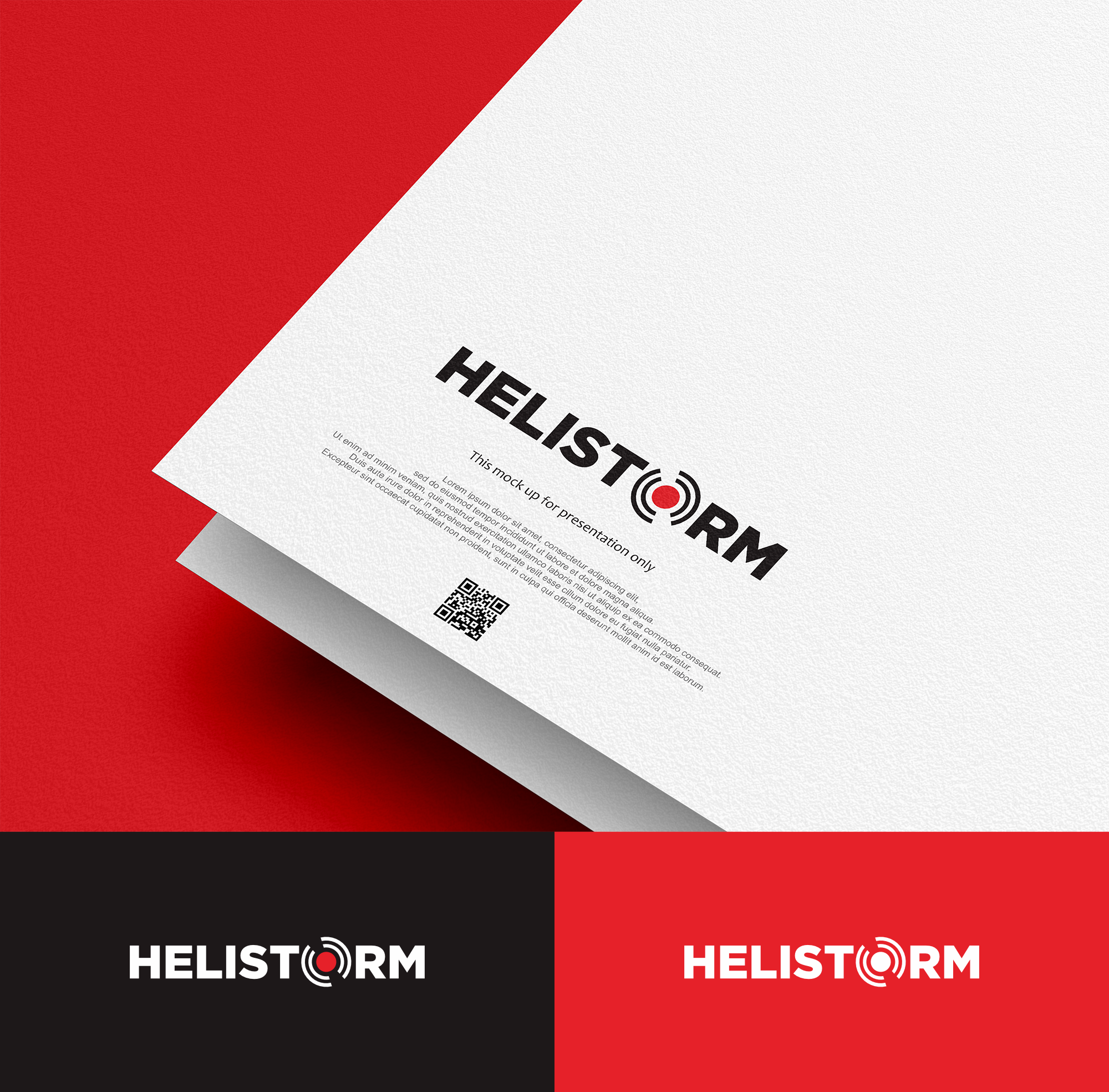 Logo Design by JoiceSinatra for HELISTORM PTY LTD | Design #36423299