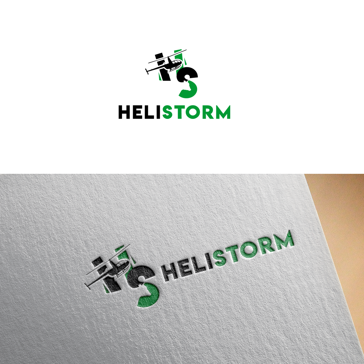 Logo Design by bijuak for HELISTORM PTY LTD | Design #36396469
