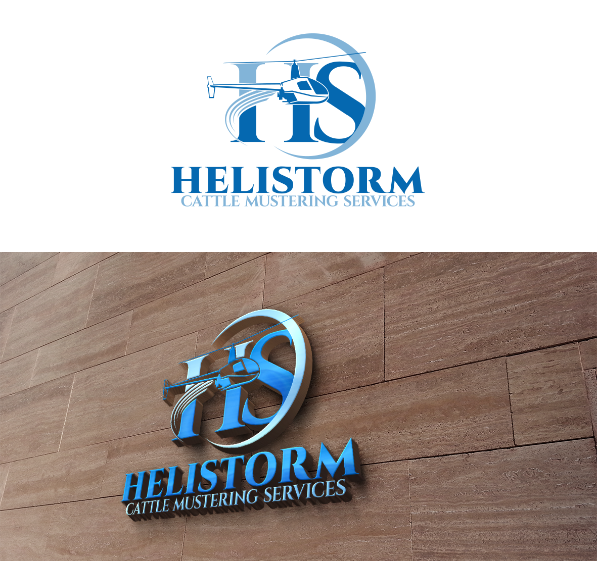 Logo Design by patriciaparadesign for HELISTORM PTY LTD | Design #36434395