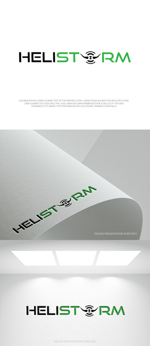 Logo Design by zebronicgraphic for HELISTORM PTY LTD | Design: #36394930