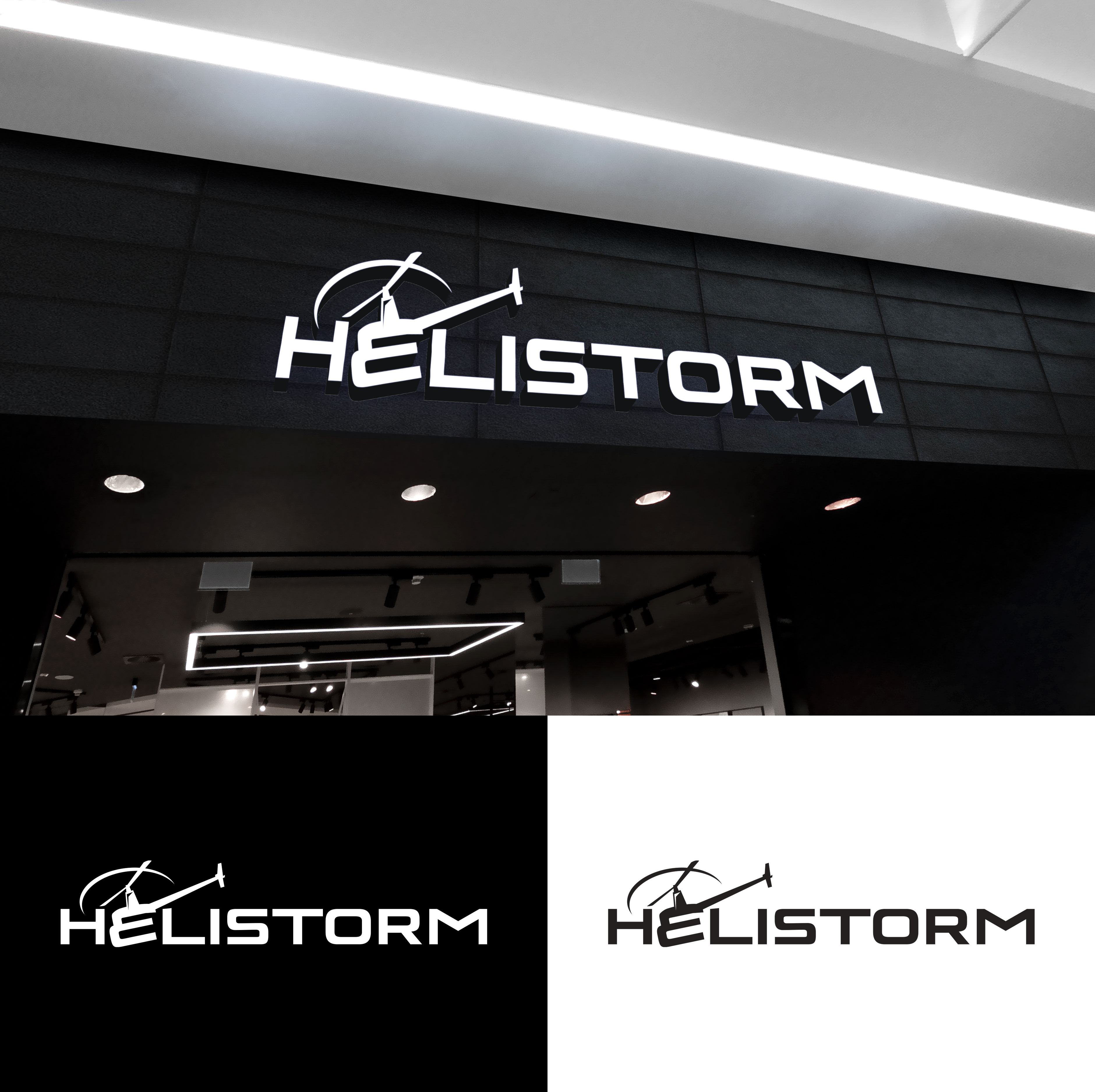Logo Design by Impressive Designs for HELISTORM PTY LTD | Design #36395080