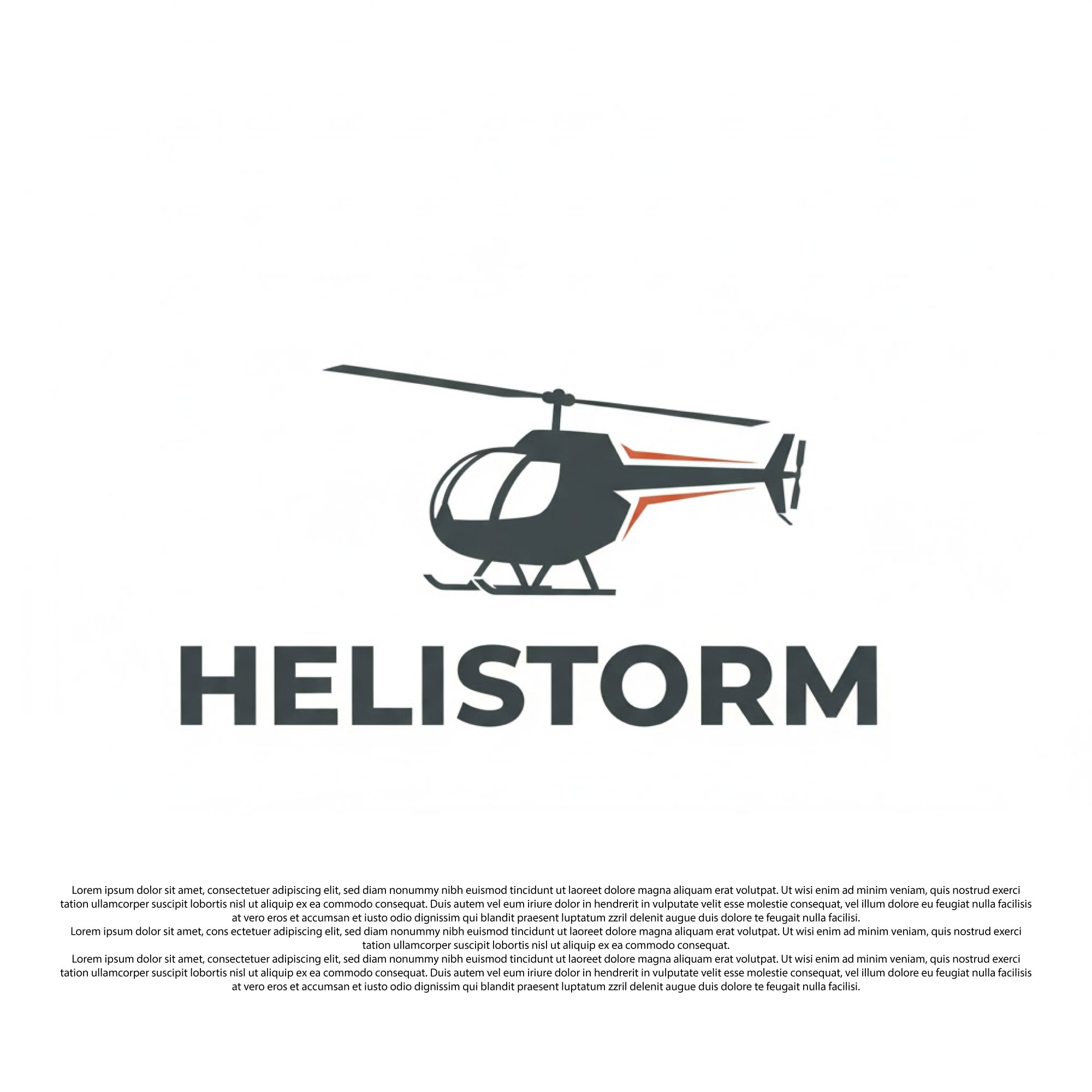 Logo Design by UAD DESIGNS for HELISTORM PTY LTD | Design #36424943