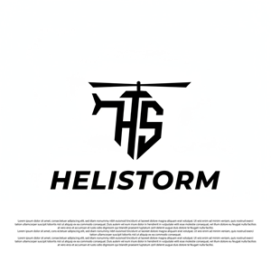 Logo Design by UAD DESIGNS for HELISTORM PTY LTD | Design: #36424944