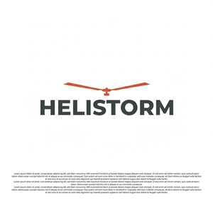Logo Design by UAD DESIGNS for HELISTORM PTY LTD | Design: #36424945