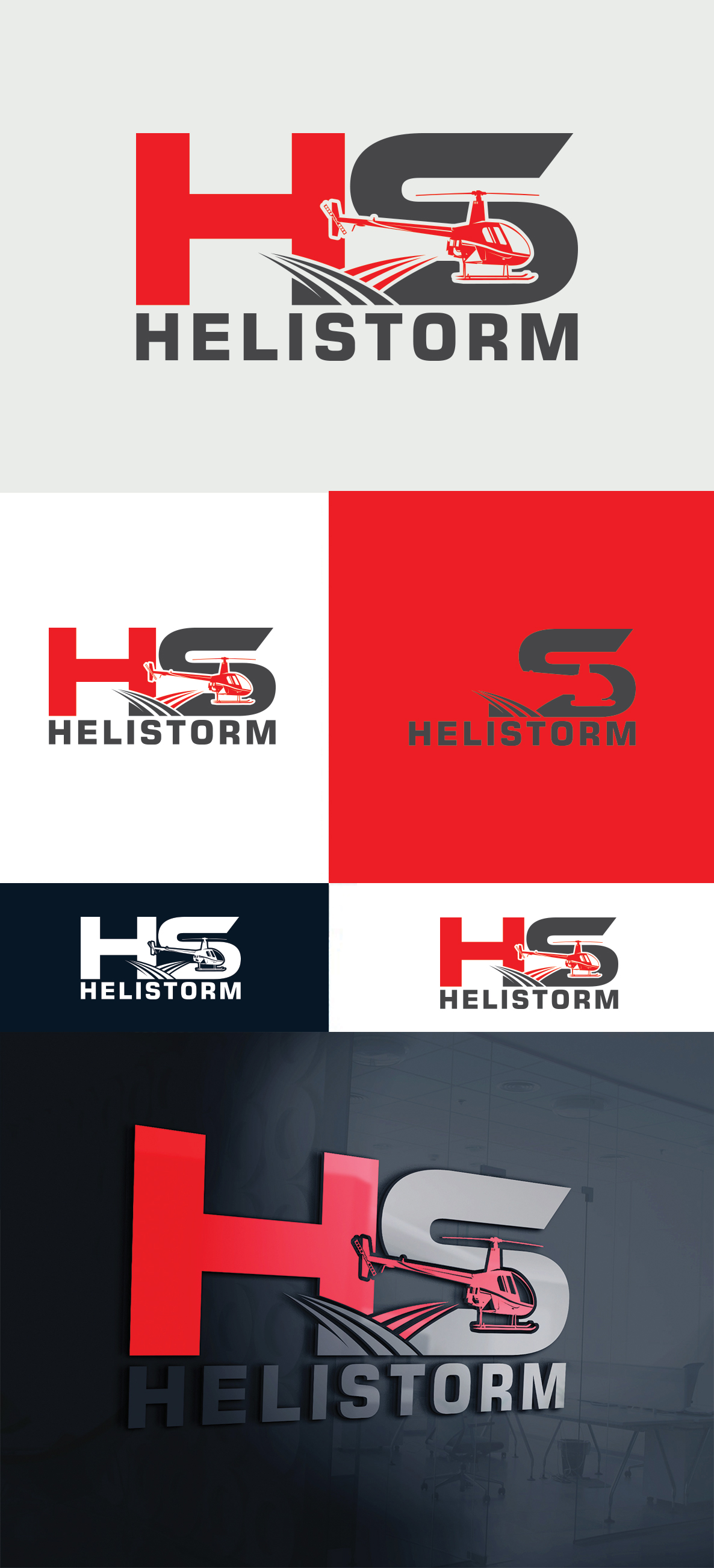 Logo Design by Imran_me for HELISTORM PTY LTD | Design #36419053