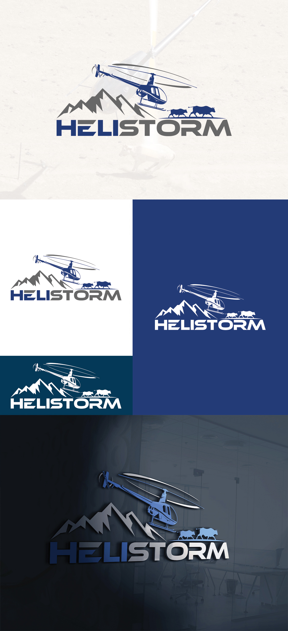 Logo Design by Imran_me for HELISTORM PTY LTD | Design #36424419