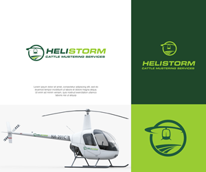 Logo Design by ThiagoB for HELISTORM PTY LTD | Design: #36395606