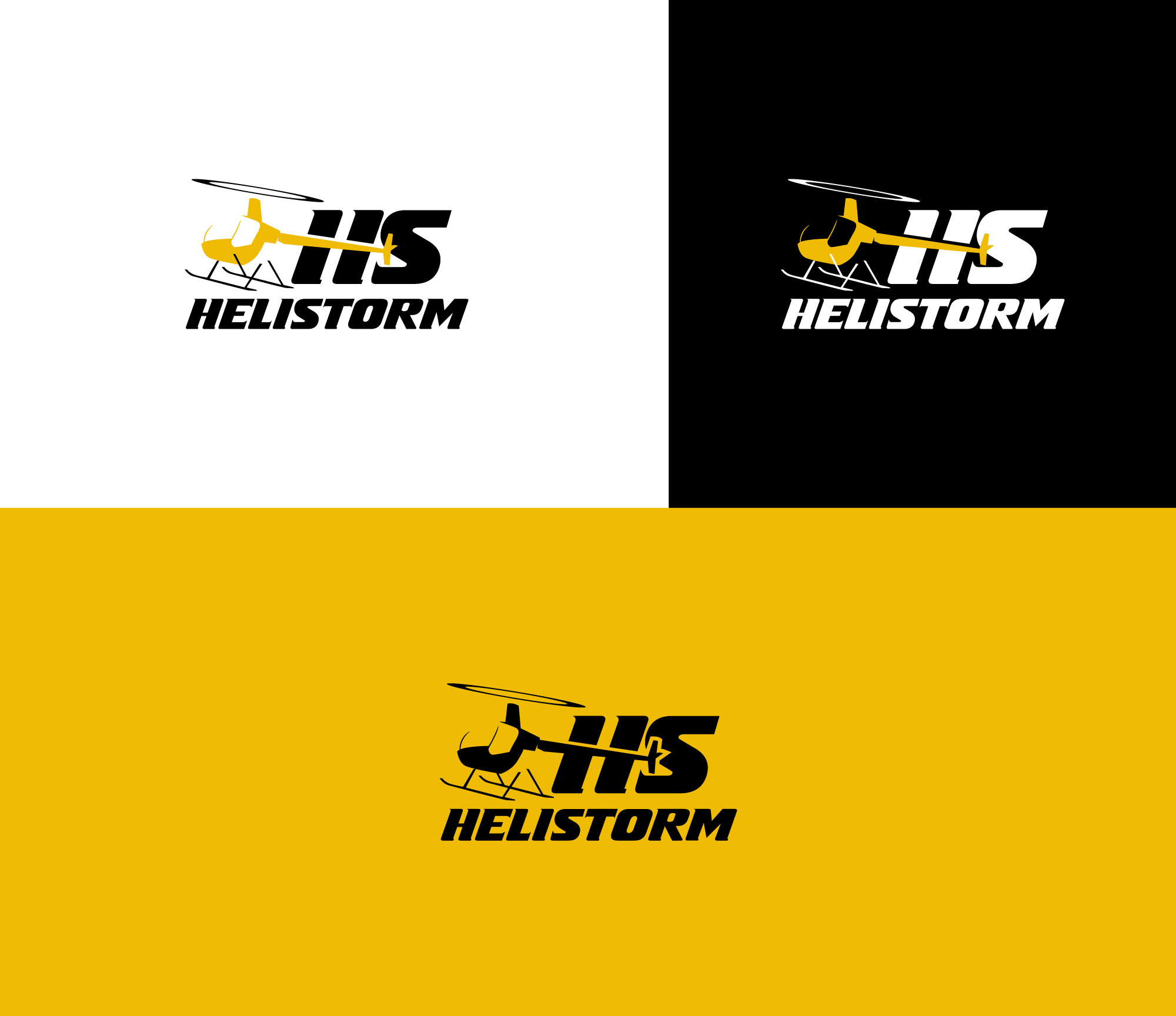 Logo Design by Cre@8ive.Colors for HELISTORM PTY LTD | Design #36398678