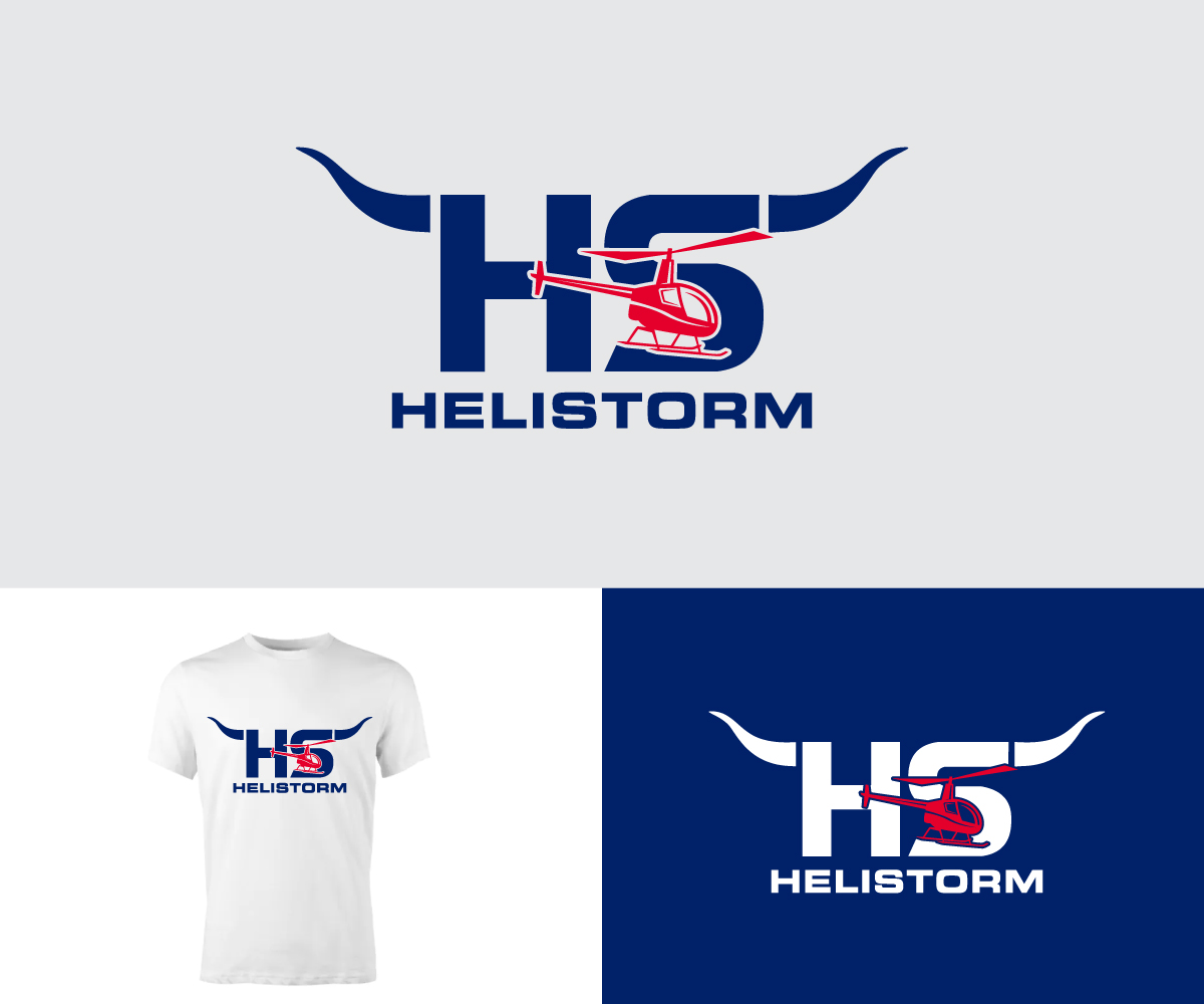 Logo Design by Ansh Design for HELISTORM PTY LTD | Design #36394186