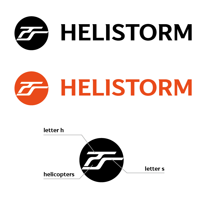 Logo Design by Chau Lun So for HELISTORM PTY LTD | Design #36406438