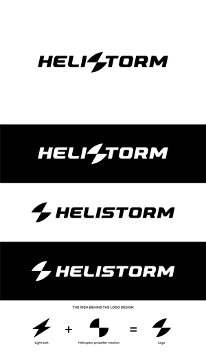 Logo Design by RAN MEI JS for HELISTORM PTY LTD | Design: #36398573