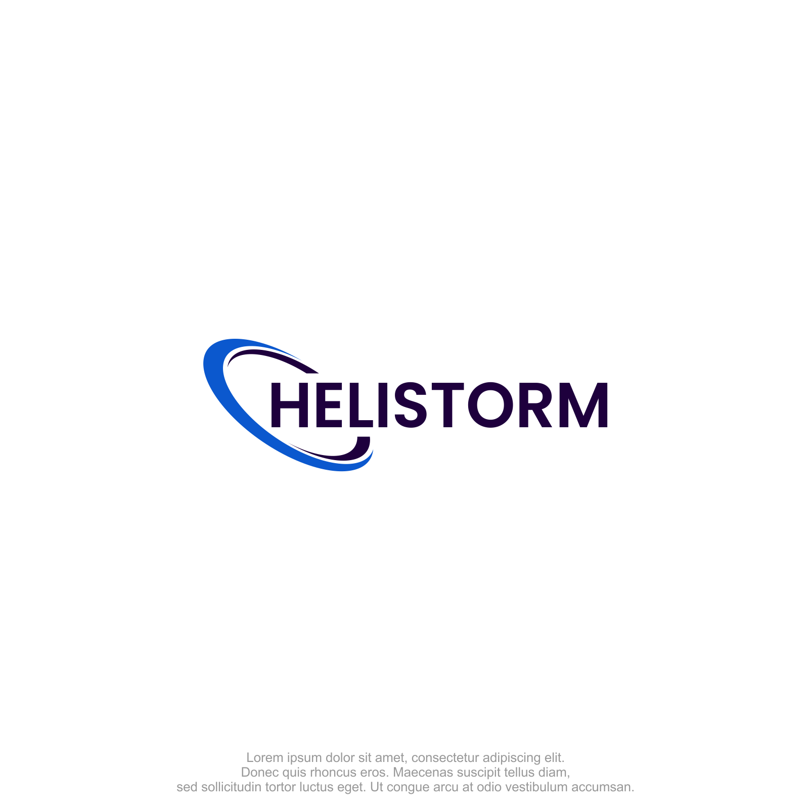 Logo Design by M.Syaiful Huda for HELISTORM PTY LTD | Design #36392341