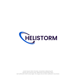 Logo Design by M.Syaiful Huda for HELISTORM PTY LTD | Design: #36392341
