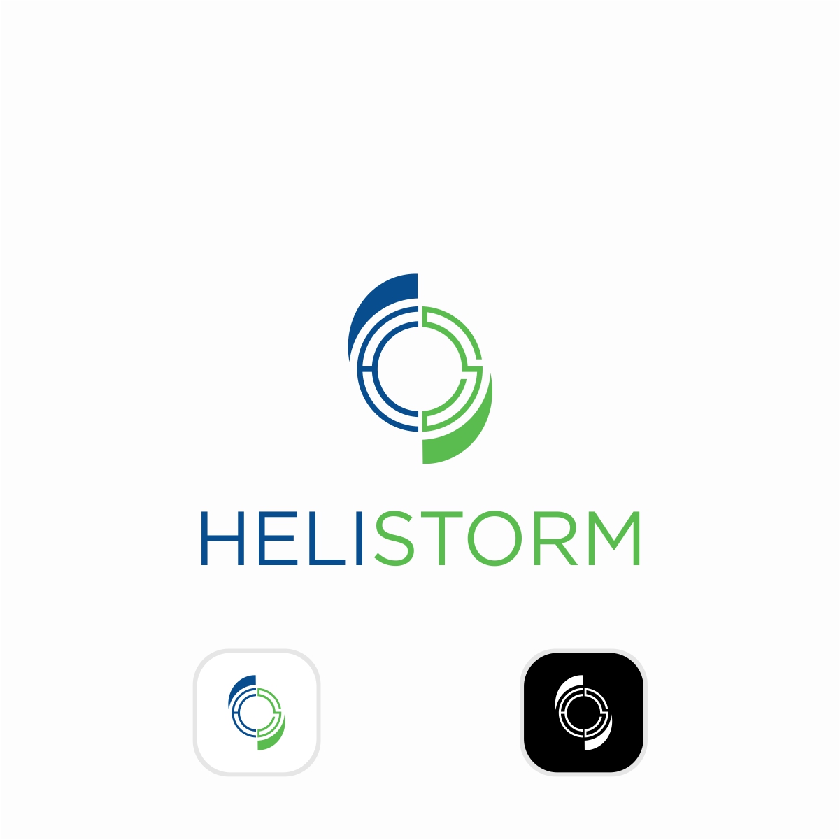 Logo Design by WindArt _Studio for HELISTORM PTY LTD | Design #36518599