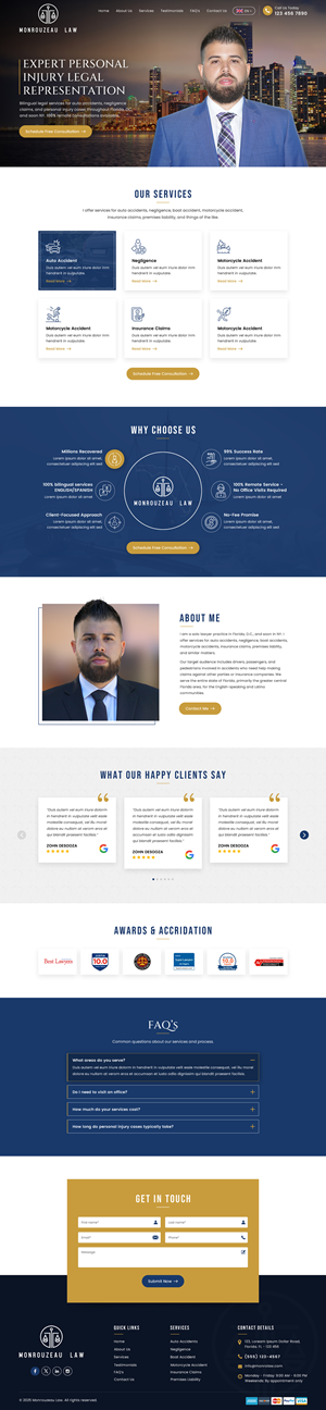 Web Design by Sbss for this project | Design: #36404940