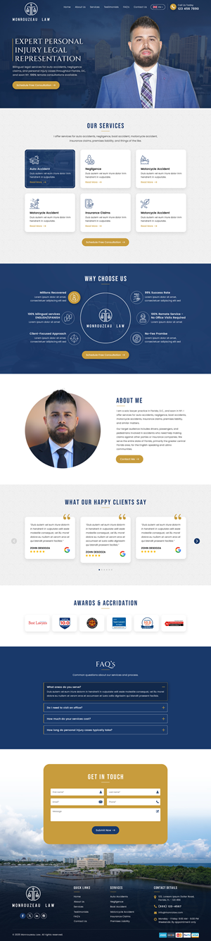 Web Design by Sbss for this project | Design: #36404942