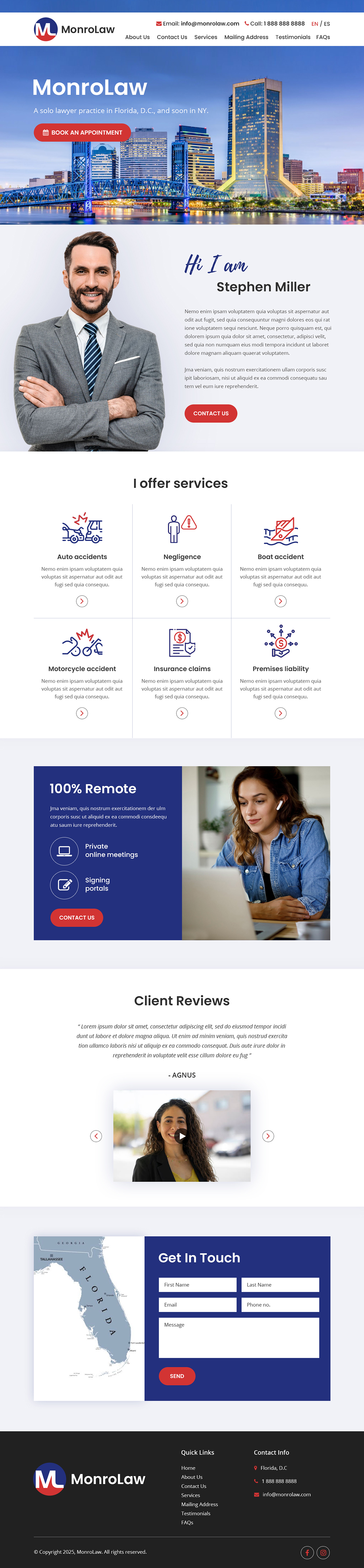 Web Design by Starlyn DS for this project | Design #36400478