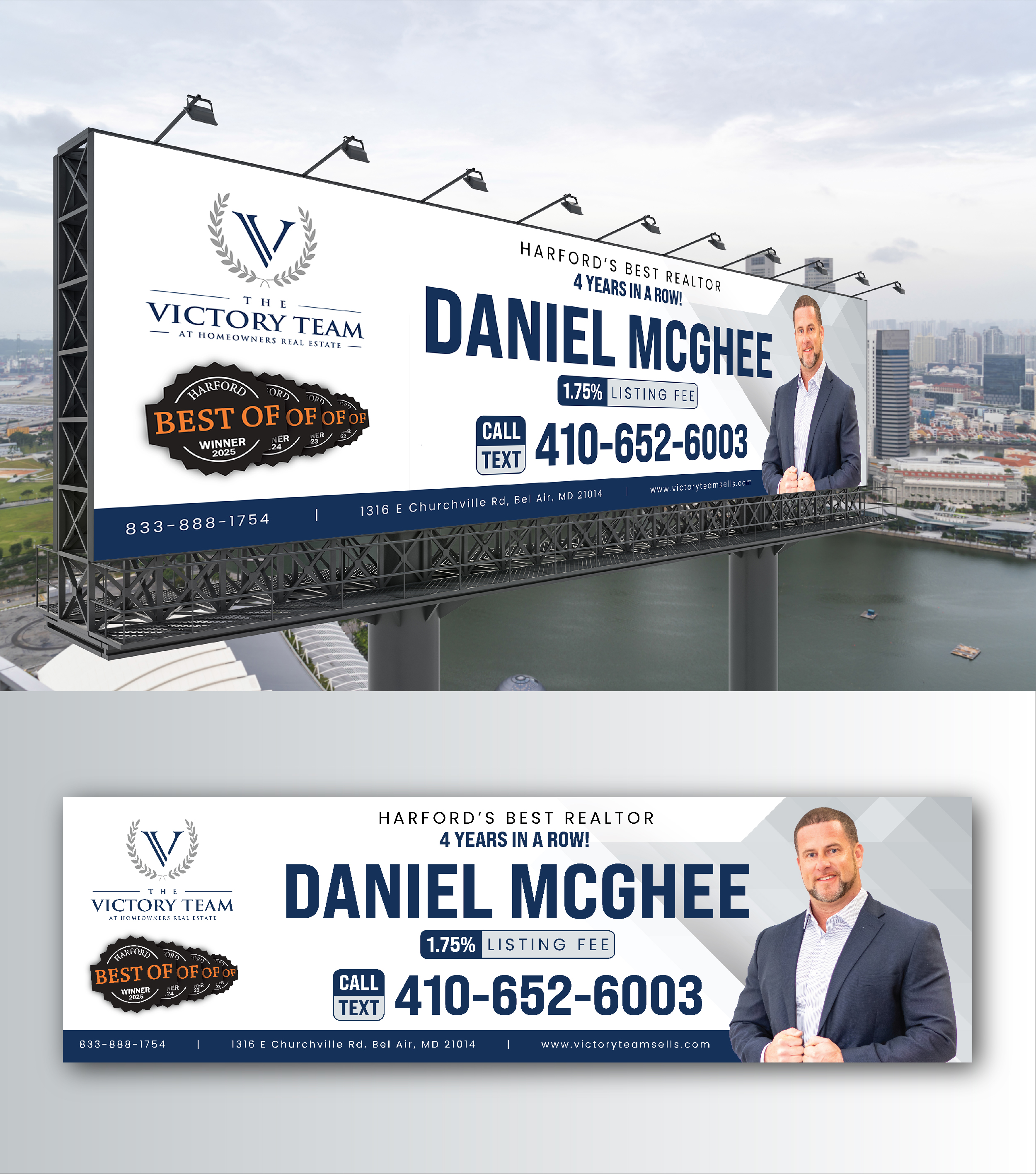 Werbetafel-Design von Designed by MS für dieses Projekt | Design #36402144