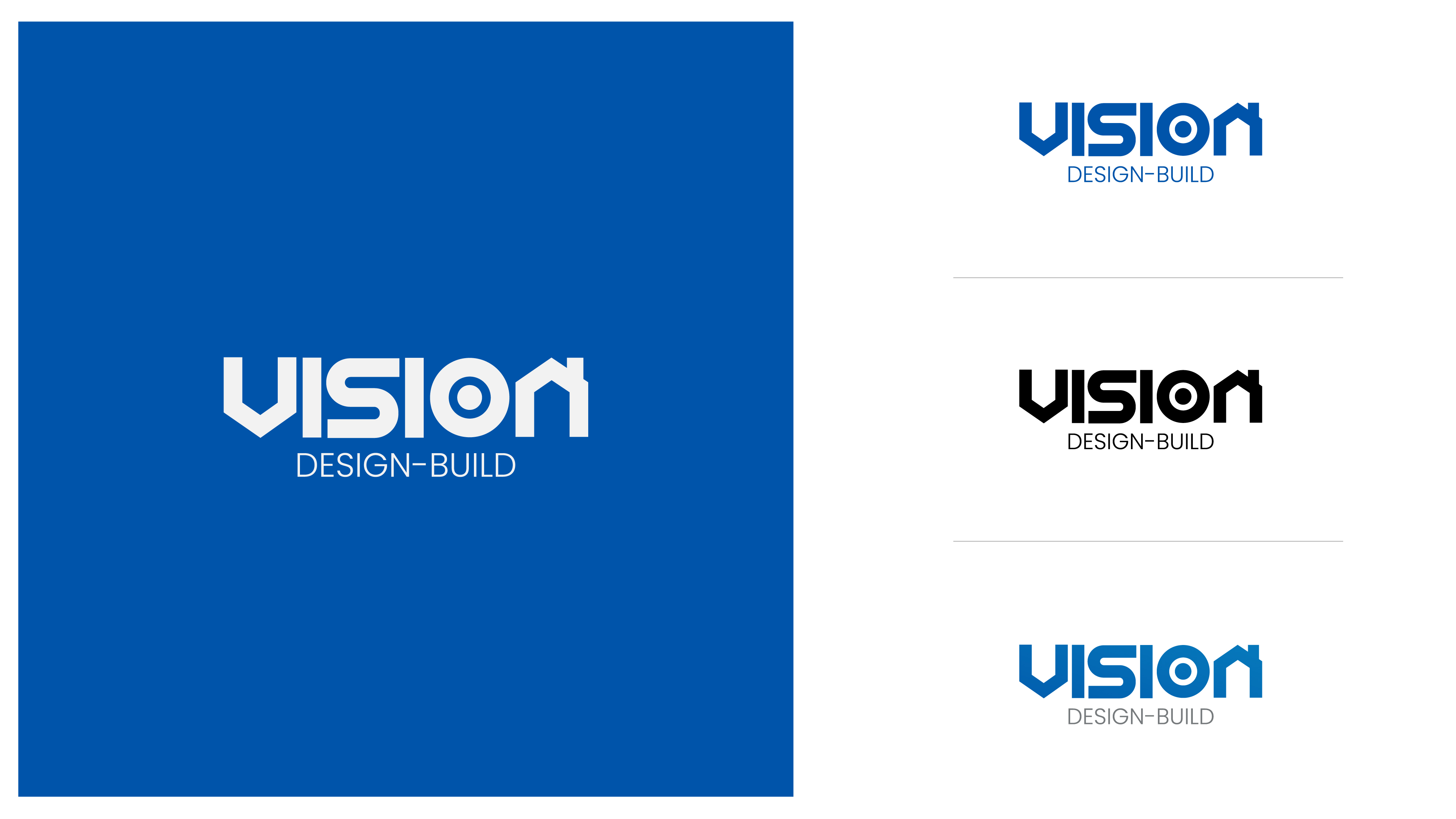Logo Design by ·Julian· for Vision Design Build LLC | Design #36404024