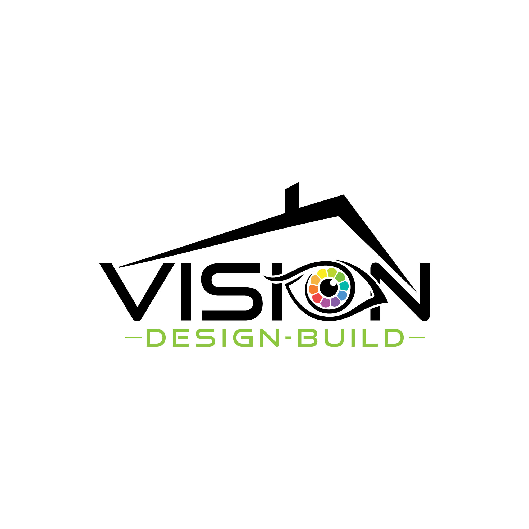 Logo Design by Rosalie.. for Vision Design Build LLC | Design #36399035
