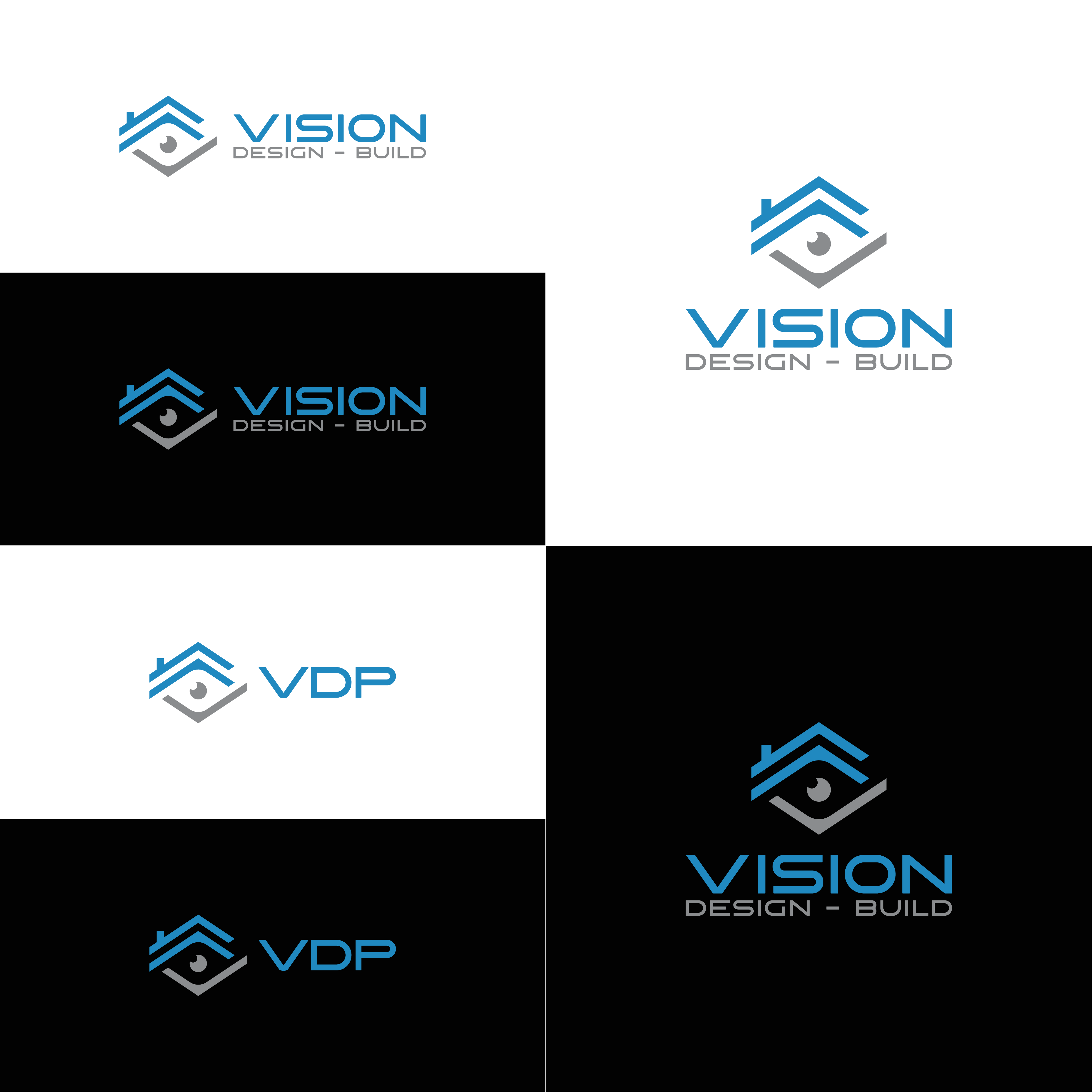 Logo Design by Choiresia.id for Vision Design Build LLC | Design #36407090