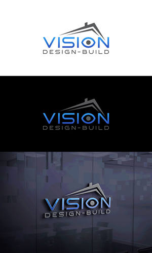 Logo Design by loveqis for Vision Design Build LLC | Design: #36399894