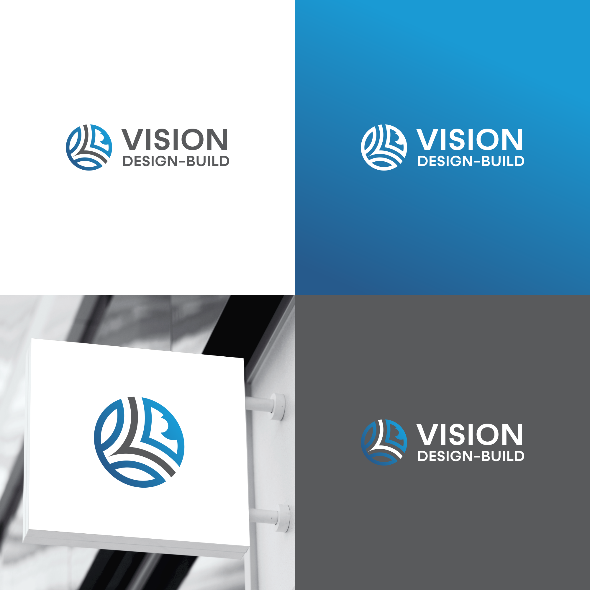Logo Design by Royco for Vision Design Build LLC | Design #36414366