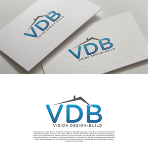 Logo Design by diego costa for Vision Design Build LLC | Design: #36406325