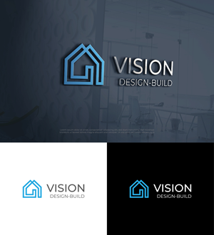 Logo Design by Creative Poli for Vision Design Build LLC | Design: #36400188