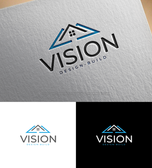 Logo Design by Creative Poli for Vision Design Build LLC | Design: #36400264