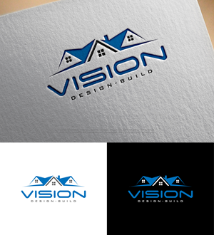Logo Design by Creative Poli for Vision Design Build LLC | Design: #36400570