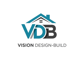Logo Design by HSL Brain for Vision Design Build LLC | Design: #36402368