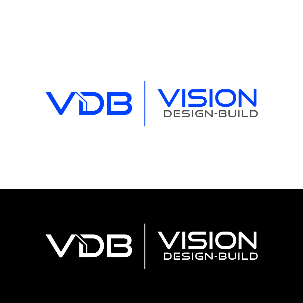 Logo Design by Roma. for Vision Design Build LLC | Design #36409138