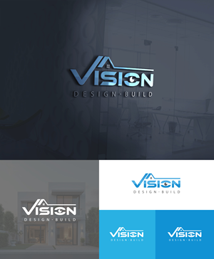 Logo Design by Shahzad Riaz for Vision Design Build LLC | Design: #36402437