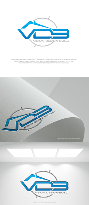 Logo Design by zebronicgraphic for Vision Design Build LLC | Design: #36400849