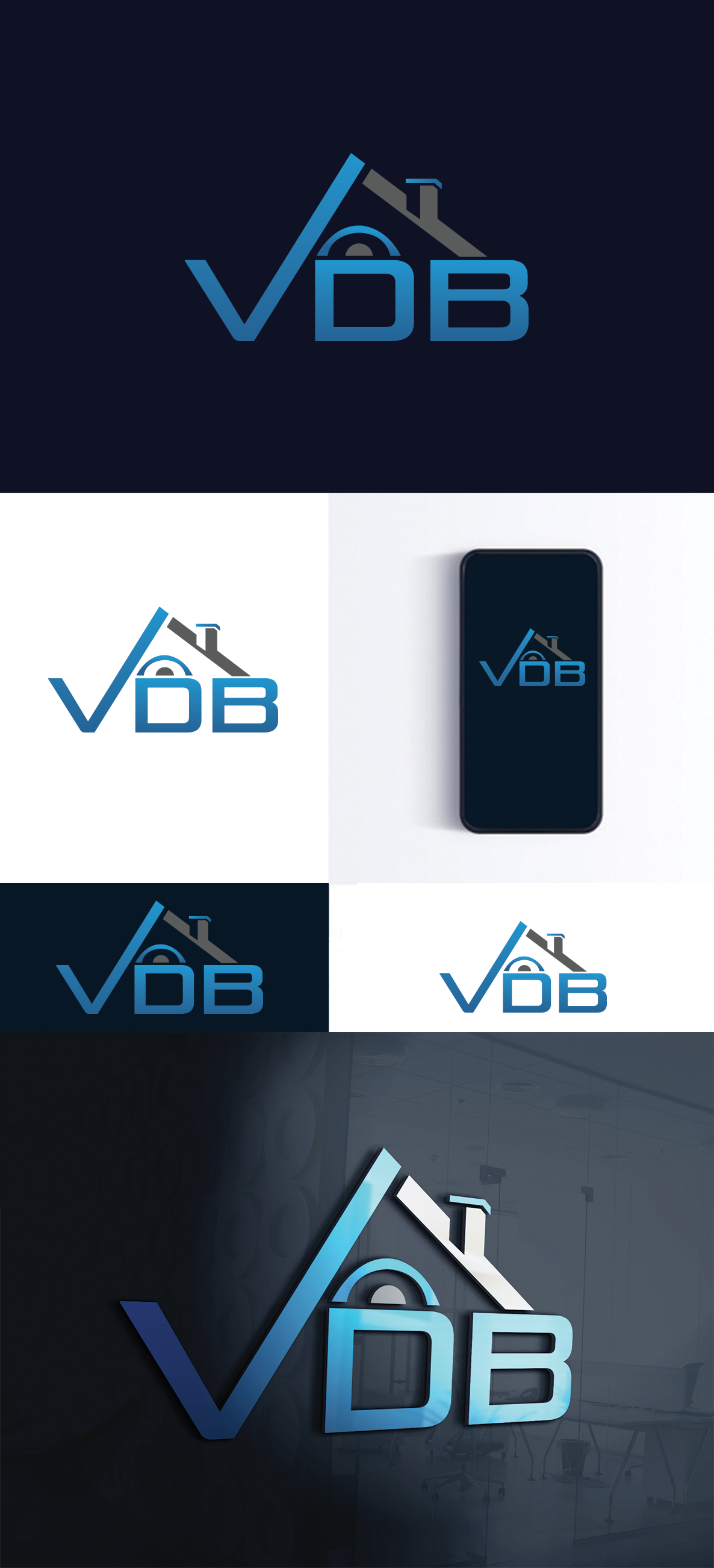 Logo Design by Imran_me for Vision Design Build LLC | Design #36404552