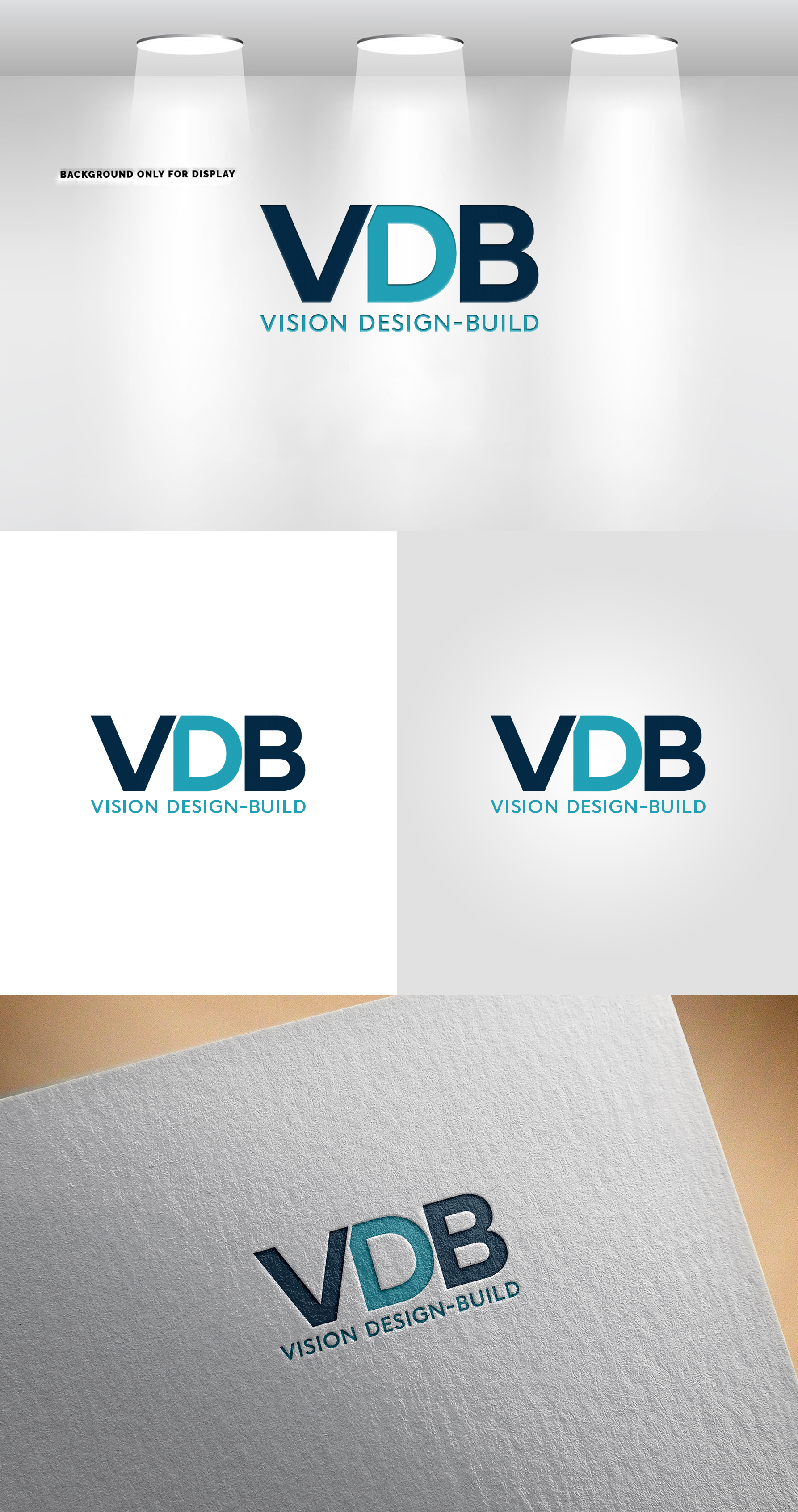 Logo Design by Soonia for Vision Design Build LLC | Design #36406416