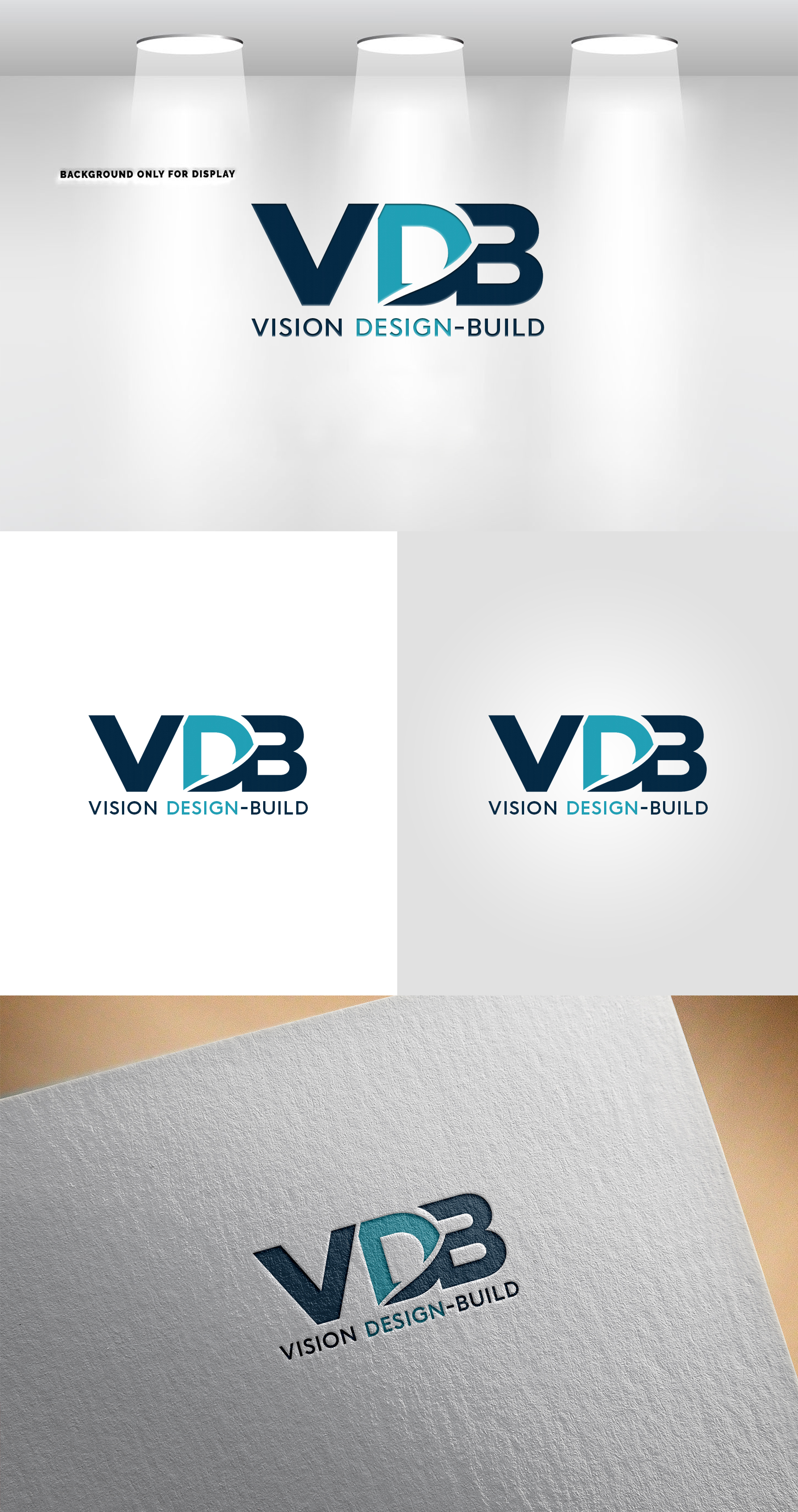 Logo Design by Soonia for Vision Design Build LLC | Design #36406417