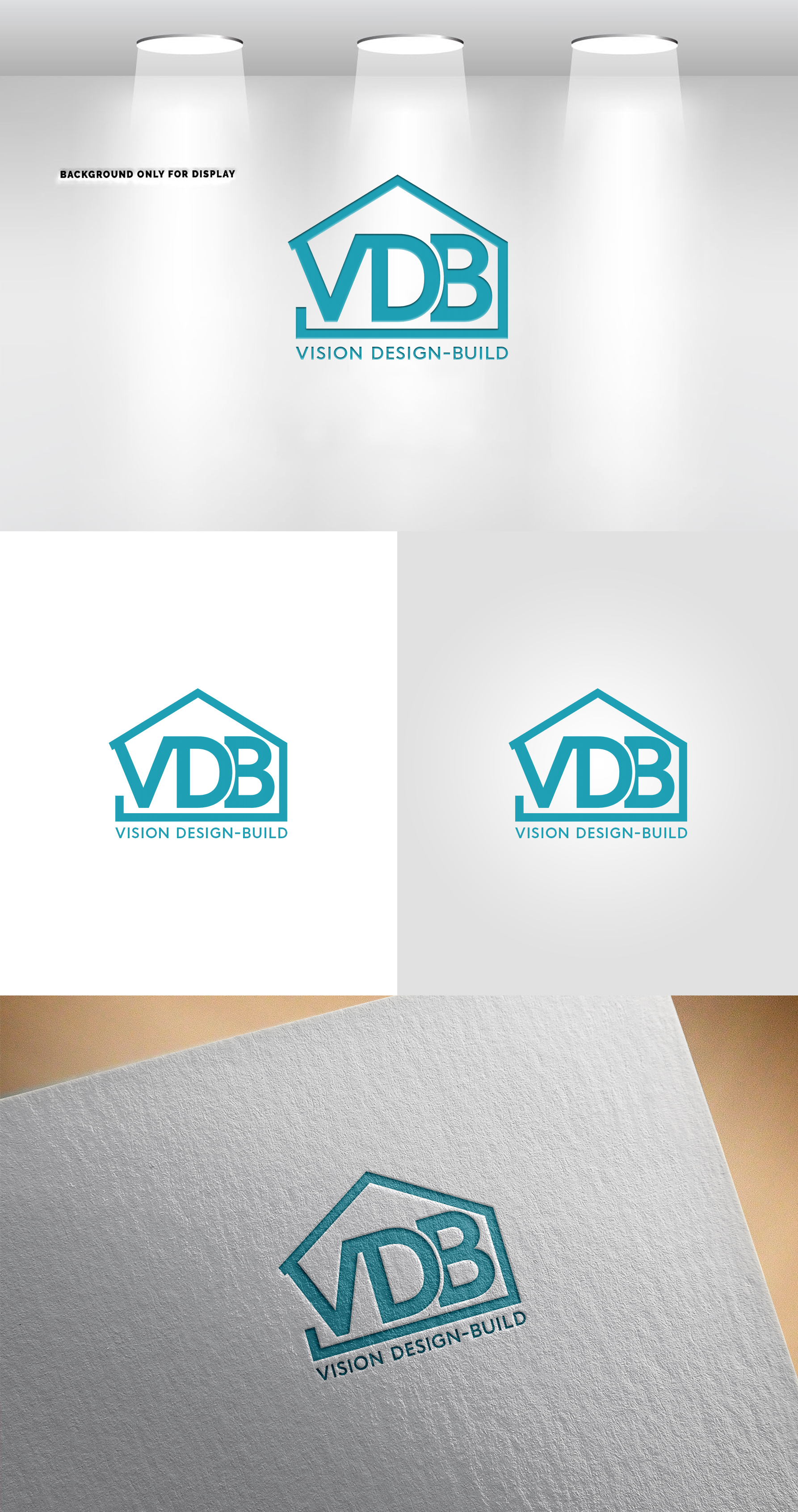 Logo Design by Soonia for Vision Design Build LLC | Design #36406418