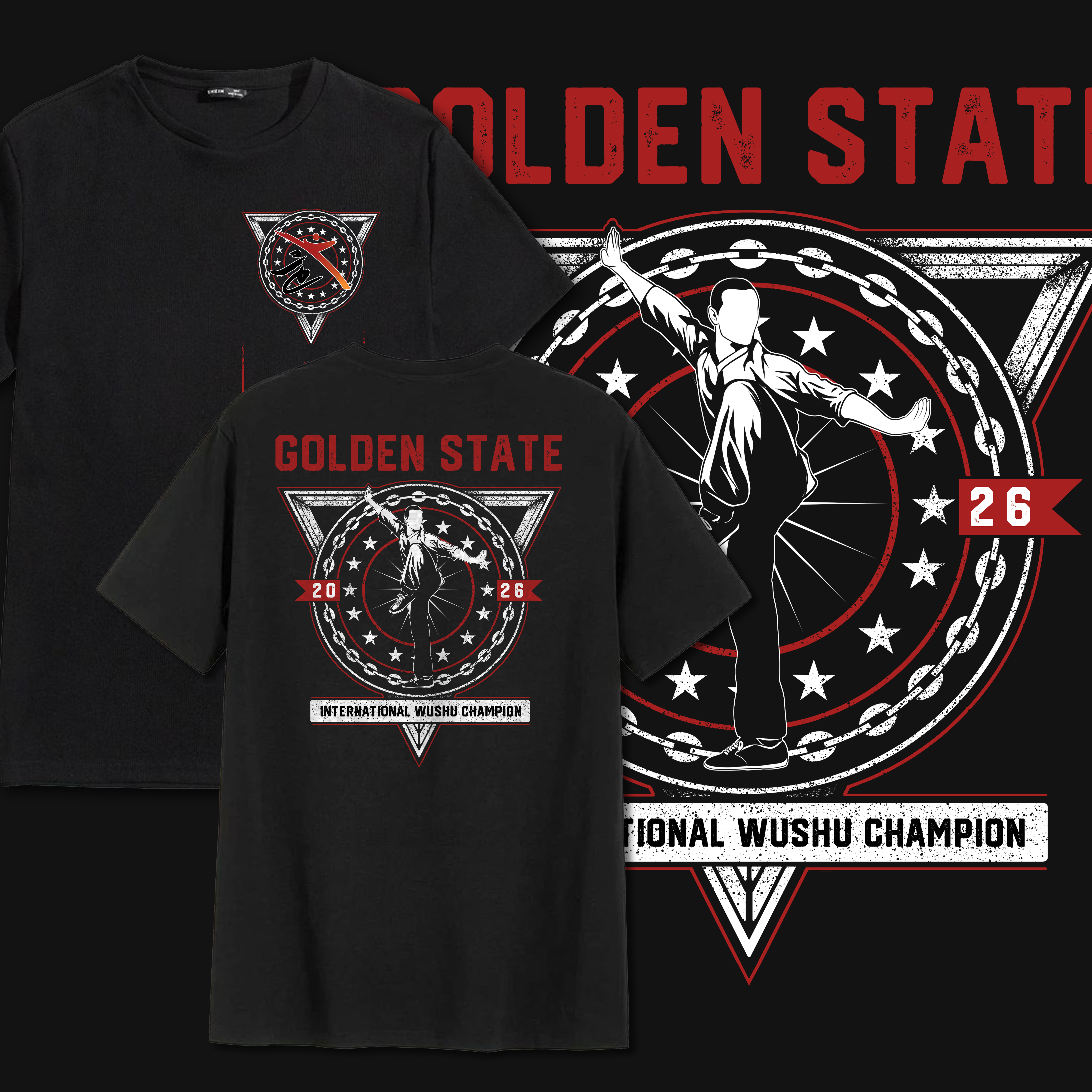 T-shirt Design by Fortunate Studio for WTSF  | Design #36407562