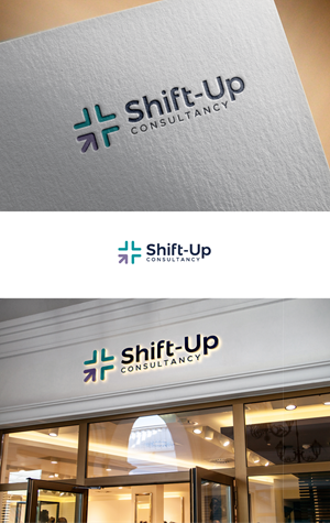 Logo for a new progressive Healthcare Consultancy firm: Shift-Up Consultancy