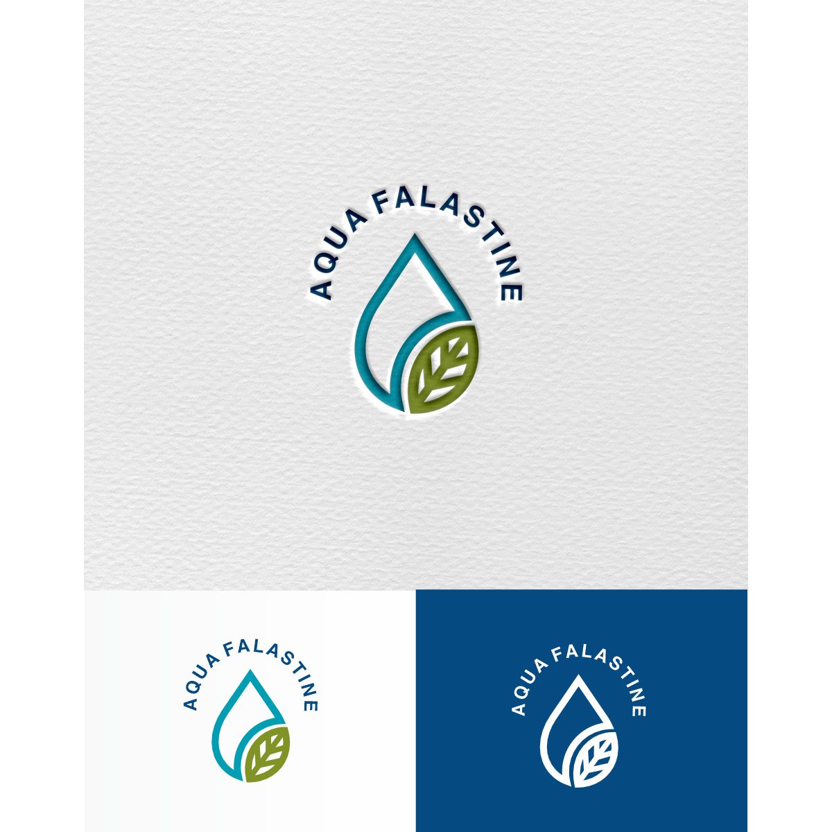Design de Logo par Fortmindz pour Aqua Falastine  | Design #36407759