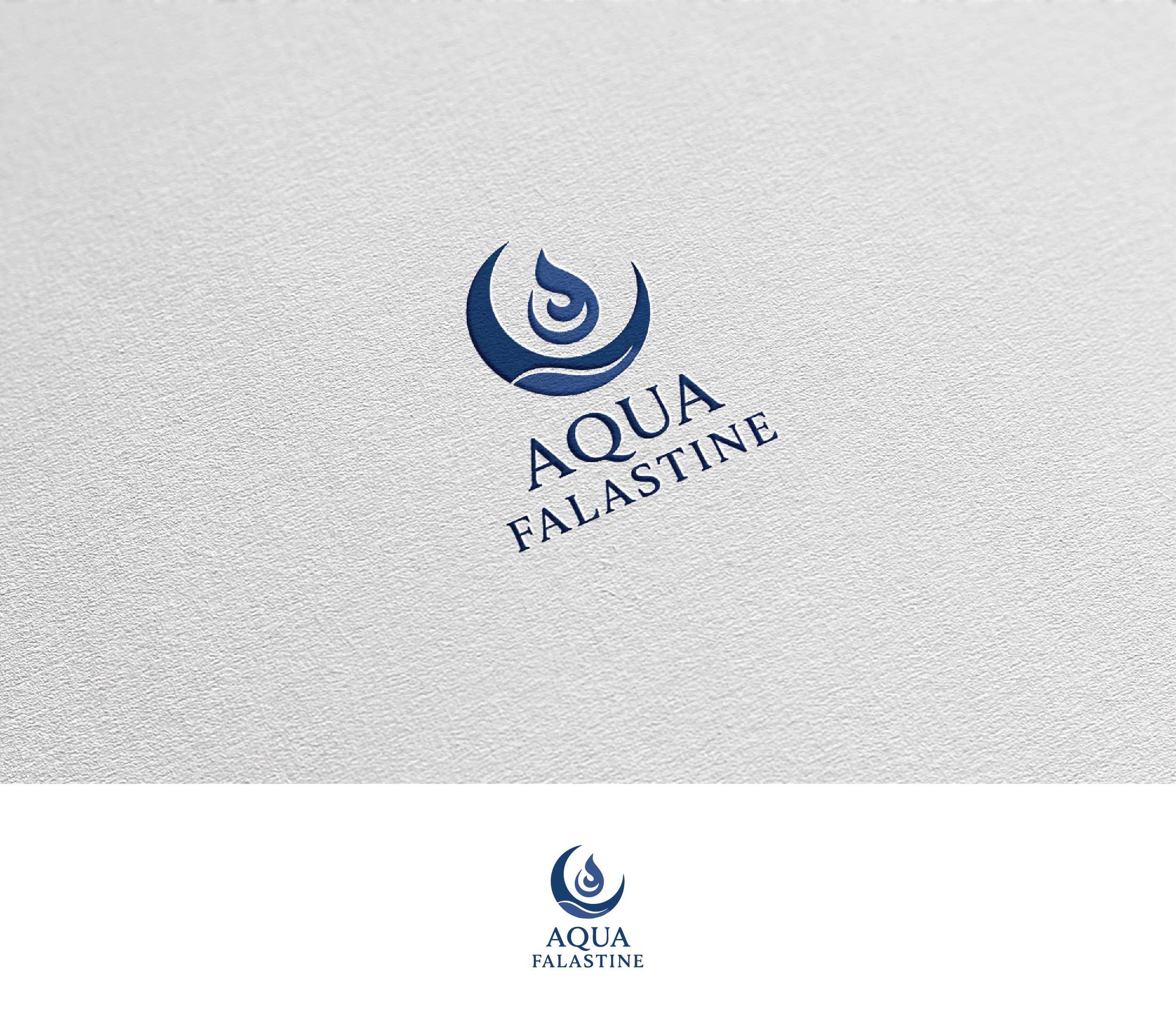 Design de Logo par Afsana_Hoque pour Aqua Falastine  | Design #36410267