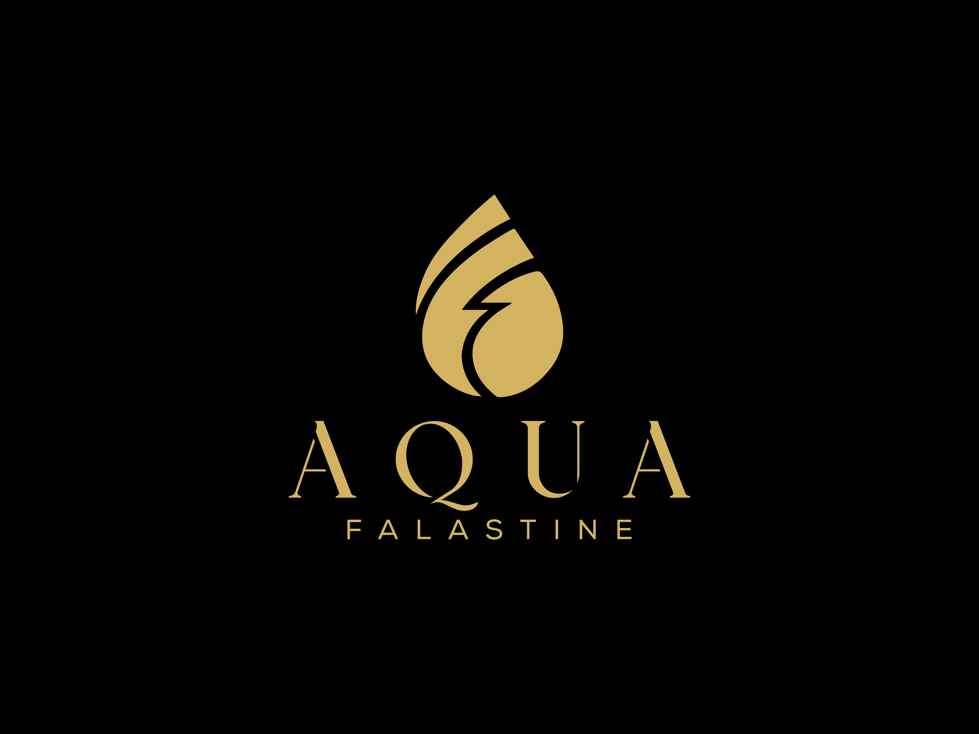 Logo Design by HaveTake for Aqua Falastine  | Design #36407260