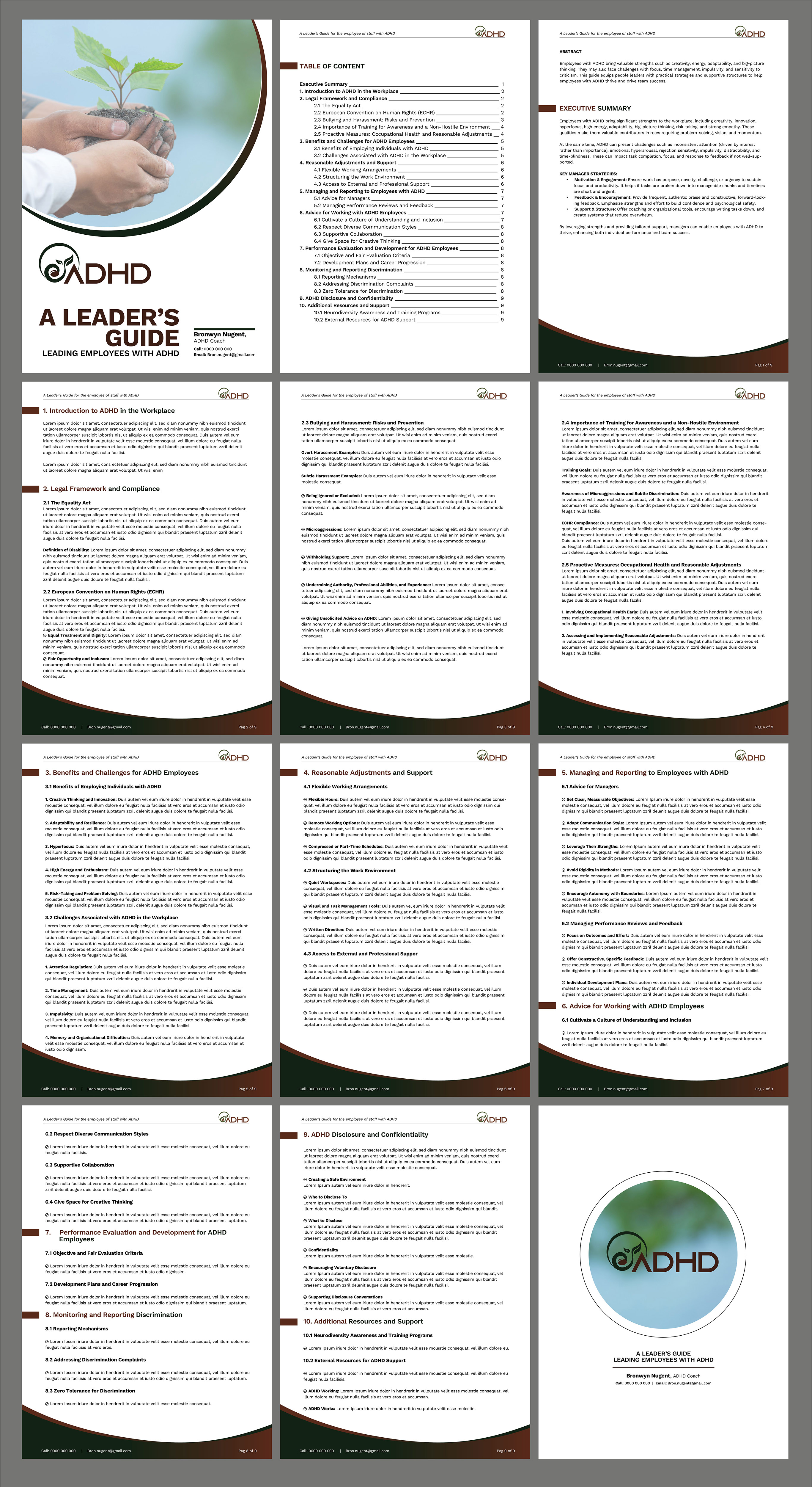 Diseño de Plantilla de Word por Fine Graphics House para este proyecto | Diseño #36417896