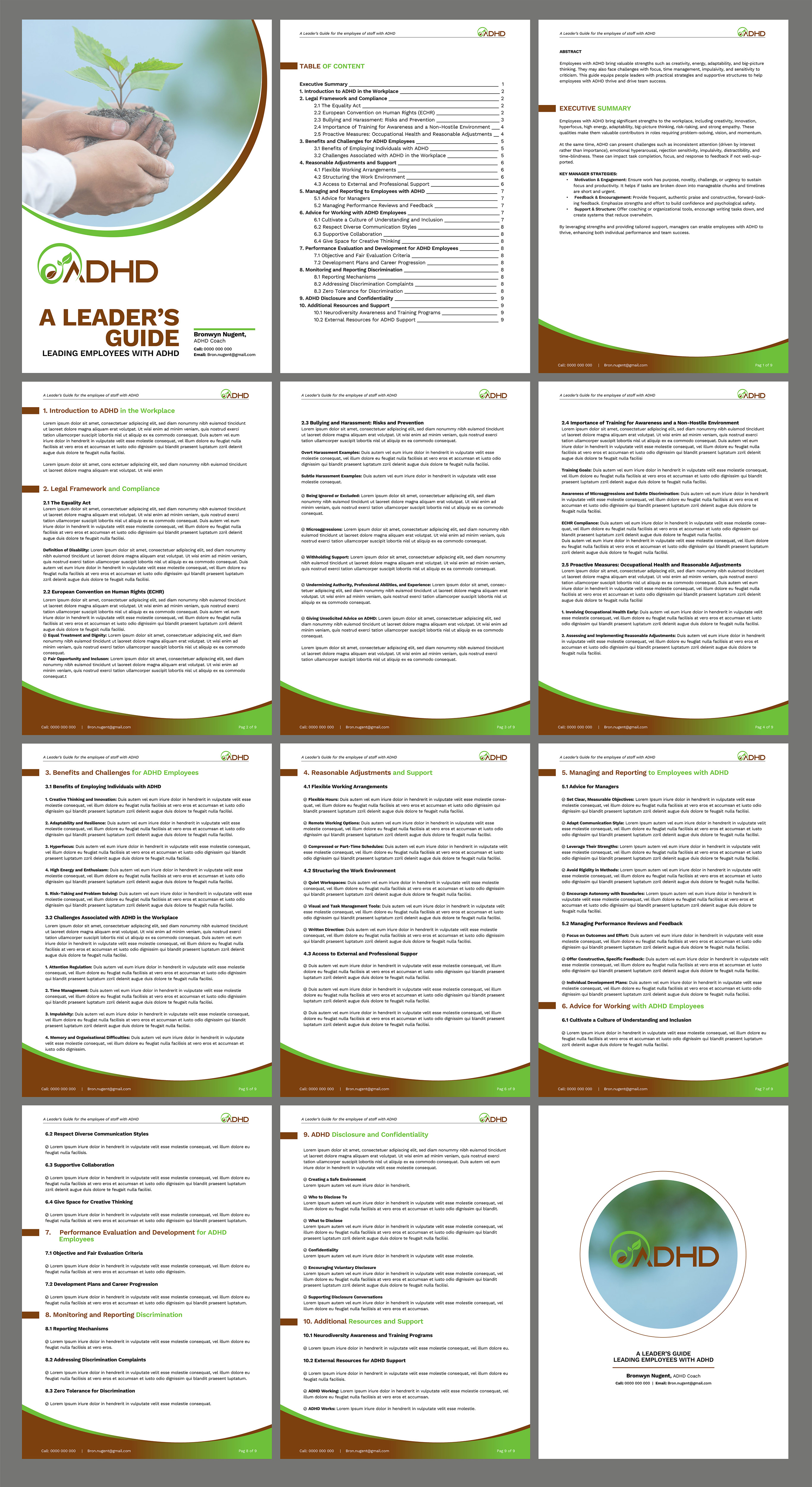 Diseño de Plantilla de Word por Fine Graphics House para este proyecto | Diseño #36421003