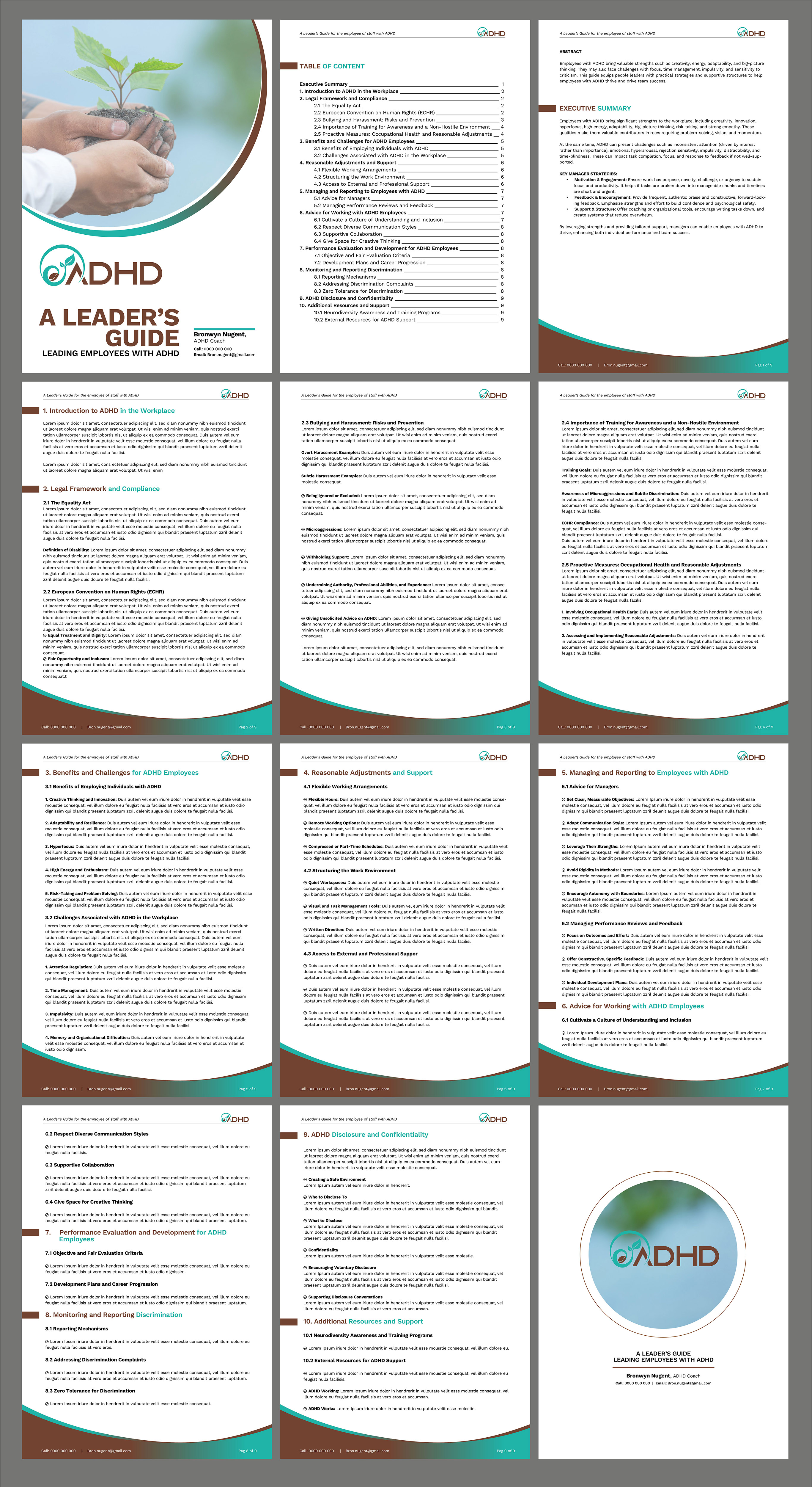 Word Template Design by Fine Graphics House for this project | Design #36421007